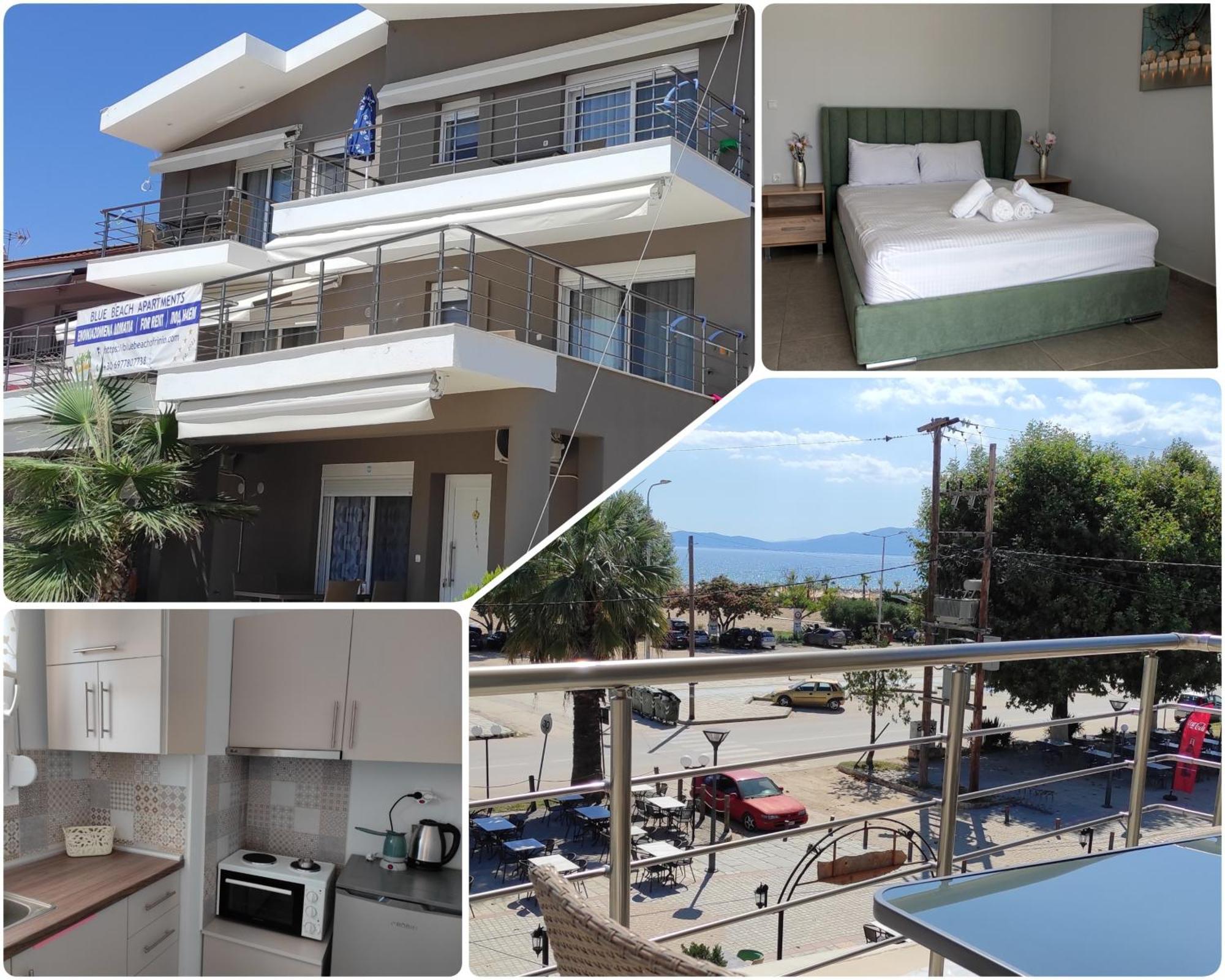 Ofrínion Blue Beach Apartments מראה חיצוני תמונה